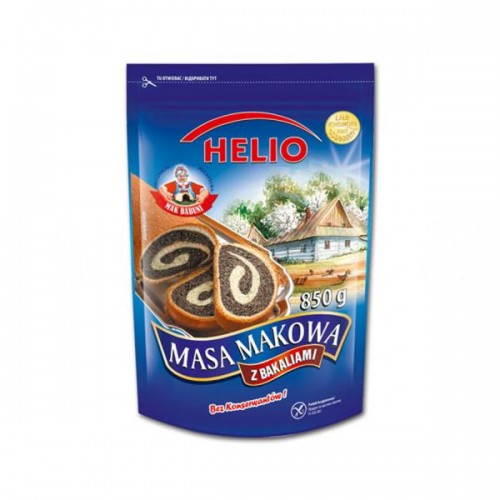 МАССА МАКОВАЯ С СУХОФРУКТАМИ ДОЙ ПАК ХЕЛИО 850 Г